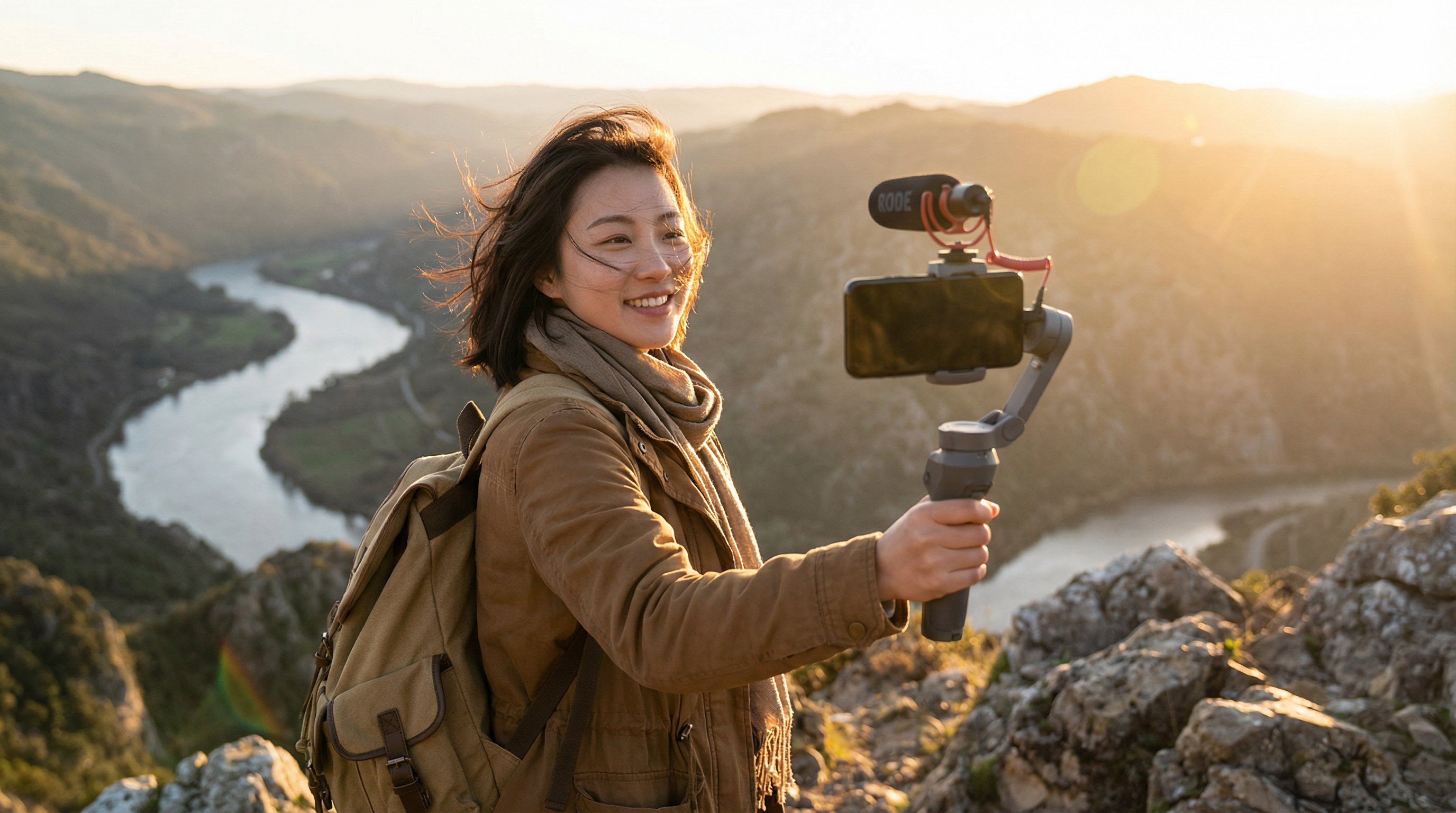 中文字幕视频：户外旅拍vlog视频记录